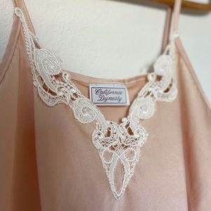 VINTAGE LACE SLIP DRESS